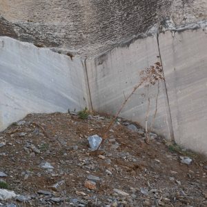 Belevi Quarry E1C. Light pick marks