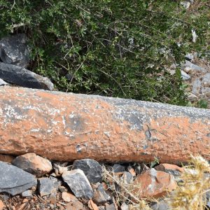 Quarry GO2B. Roughly worked column shaft